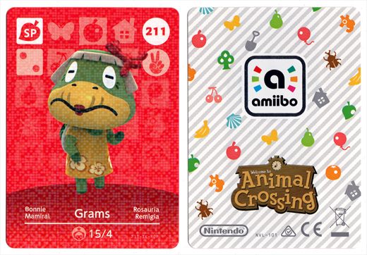 Animal Crossing NVL-101 211 Grams 211-IK-AOP