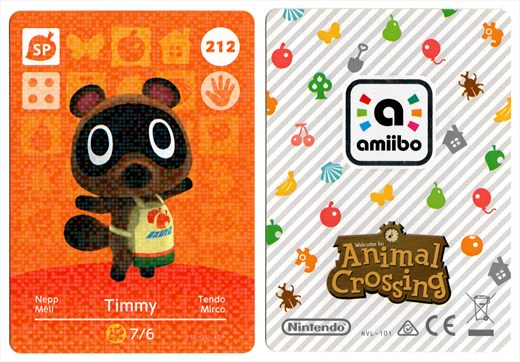 Animal Crossing NVL-101 212 Timmy 212-IL-AOP