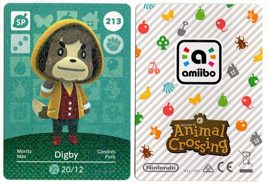 Animal Crossing NVL-101 213 Digby 213-IM-AOP