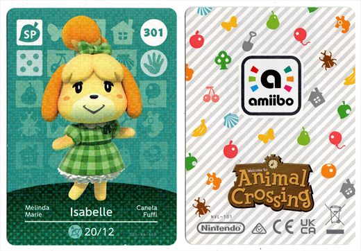 Animal Crossing NVL-101 301 Isabelle 301-MA-AOP