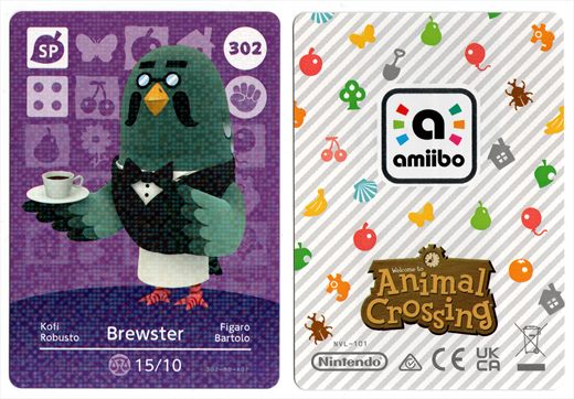 Animal Crossing NVL-101 302 Brewster 302-MB-AOP