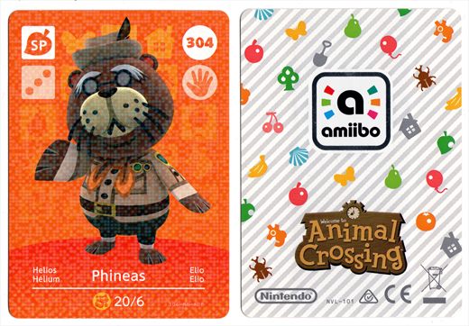 Animal Crossing NVL-101 304 Phineas 304-MD-AOP