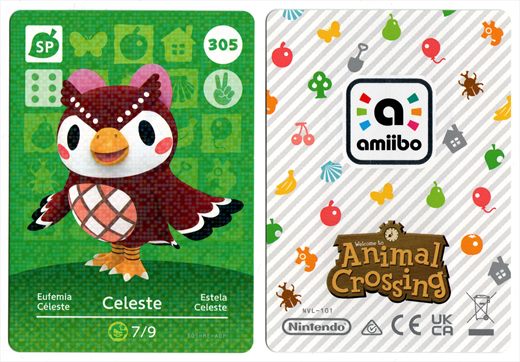 Animal Crossing NVL-101 305 Celeste 305-ME-AOP