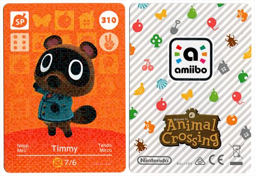 Animal Crossing NVL-101 310 Timmy 310-MJ-AOP