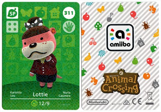 Animal Crossing NVL-101 311 Lottie 311-MK-AOP