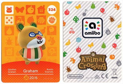 Animal Crossing NVL-101 324 Graham 324-MY-AOP
