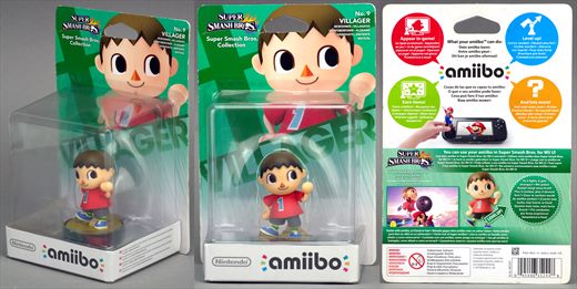 Super Smash Bros. - No.09 Villager PUA-NVL-C-AAAJ-EUR-CO