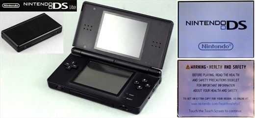 Nintendo DS Lite USG-001 black