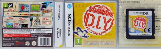 WarioWare Do It Yourself D.I.Y. NTR-UORP-EUR
