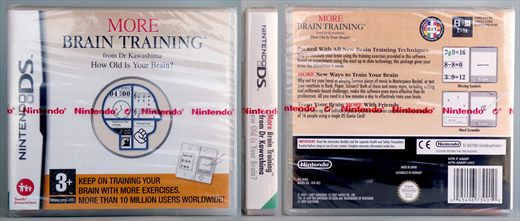 More Brain Training from Dr Kawashima How Old Is Your Brain NTR-ANMP-EUR