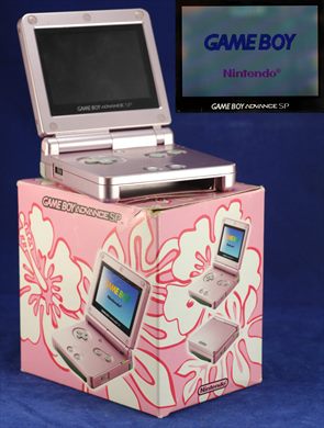 Game Boy Advance SP AGS-101 Pearl Pink