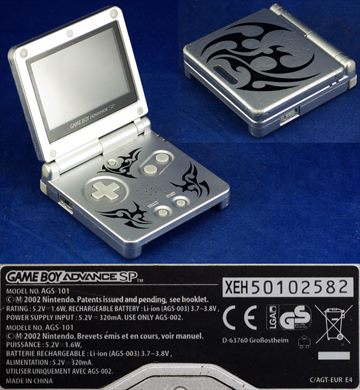 Game Boy Advance SP AGS-101 Tribal Edition
