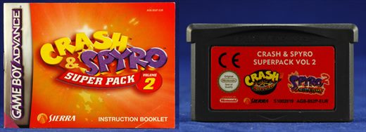 Crash Nitro Kart - Spyro 2 Season Flame AGB-B52P-EUR