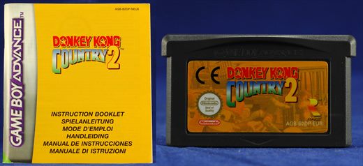 Donkey Kong Country 2 AGB-B2DP-EUR