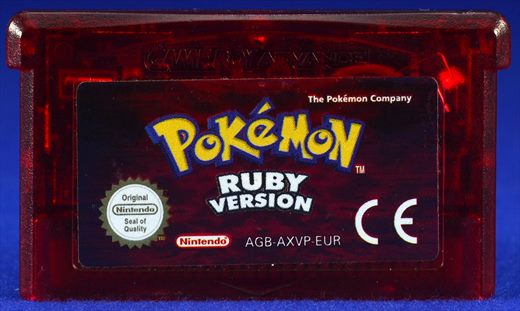 Pokemon Ruby Version AGB-AXVP-EUR
