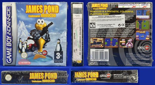 James Pond Codname Robocod AGB P AJDP AGB-002