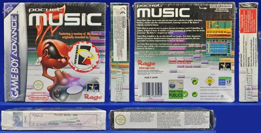 Pocket Music AGB P AP9P AGB-002(-01)