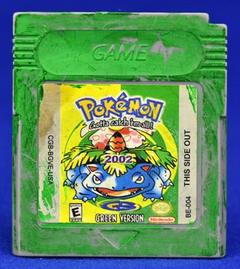 Pokemon 2002 green version CGB-BGVE-USA
