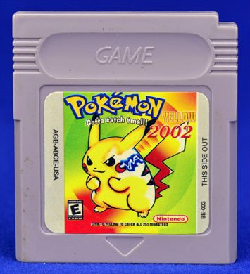Pokemon Yellow 2002 AGB-ABCE-USA