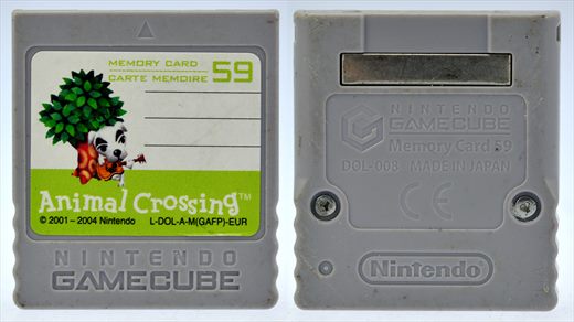 Memory Card 59 DOL-008 (Animal Crossing L-DOL-A-M-(GAFP)-EUR)