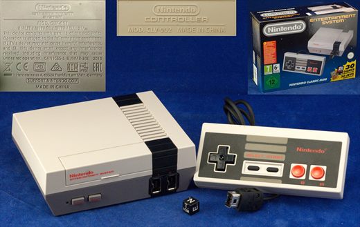 Nintendo Entertainment System (NES) Classic mini CLV-001