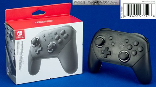 Nintendo HAC-013 Switch Pro Controller - Black