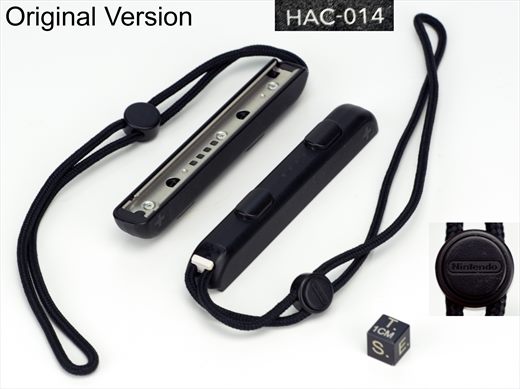 Nintendo Switch Joy Con Wrist Straps HAC-014 Black Original Version