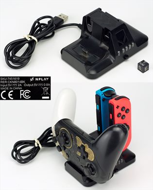 NPLAY Charge 5.0 Dock SKU-7451619 RER-CKN8014BK