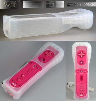 Wii remote clear sleeve jacket RVL-022