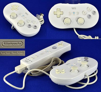 Gamepad controller white RVL-005
