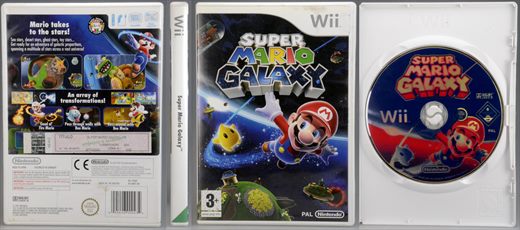 Super Mario Galaxy RVL-RMGP-UKV