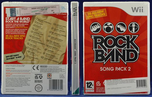 Rock Band Song Pack 2 RVL-RRDP-UKV