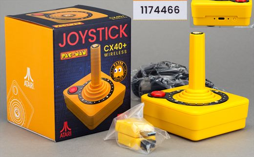 Atari Joystick Pac-Man CX40plus Wireless Clyde Edition 1174466