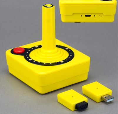 Atari Joystick Pac-Man CX40plus Wireless Pac-Man Edition