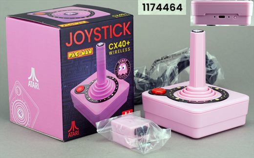 Atari Joystick Pac-Man CX40plus Wireless Pinky Edition 1174464