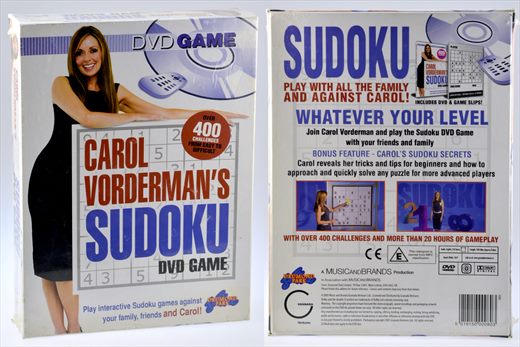Carol Vordermans Sudoku DVD Game (caixa grande)