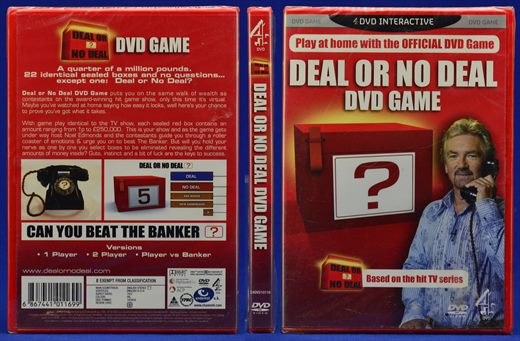 Deal or no Deal DVD Game C4DVD10116