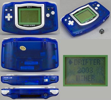 GameKing 3 in 1 consola portatil LCD
