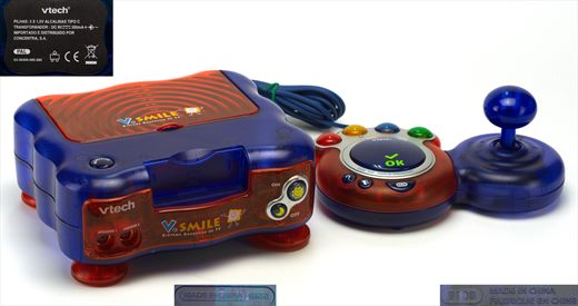 VTech V.Smile 6122 (transparent blue-orange)