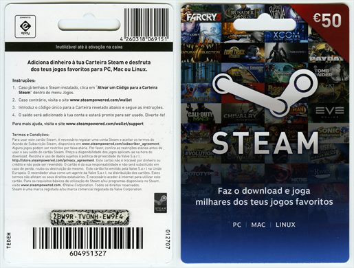 STEAM 50Eur