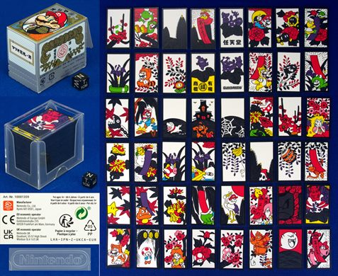 Nintendo Mario Hanafuda Black Japanese Playing Cards LHA-IPN-Z-UKCA-EUR