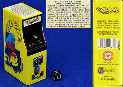 Pac-man arcade candies - Bandai Namco