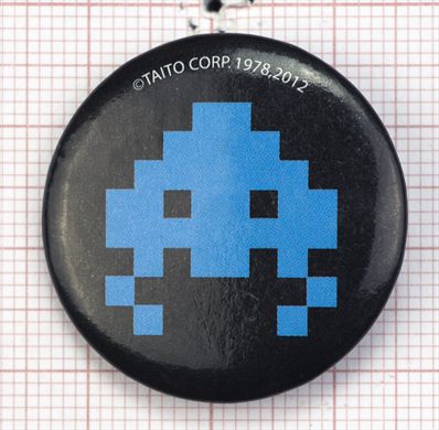 Cracha Space Invaders Taito