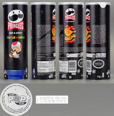 Pringles Hot and Spicy Super Mario