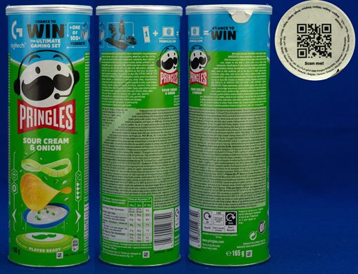 Pringles Sour Cream and Onion