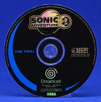 Sonic Adventure 2 - The Trial 830-0242-50 610-7994-50
