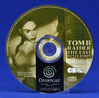 Tomb Raider The Last Revelation 830-0103-05 T-36804D-05