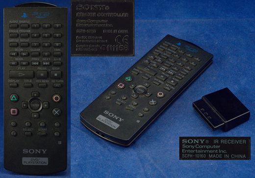 Remote Controller SCPH-10150 plus IR Receiver SCPH-10160
