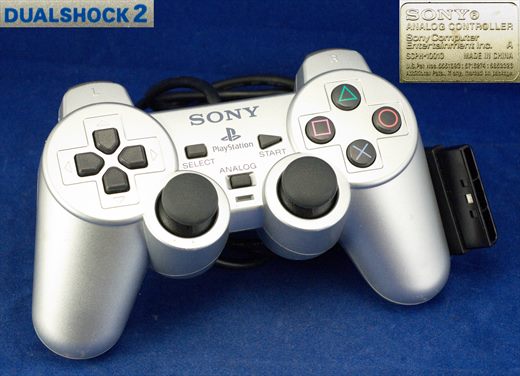 Sony DualShock 2 Analog Controller SCPH-10010 Silver