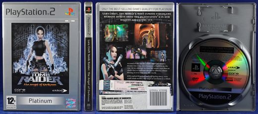 Lara Croft Tomb Raider the angel of darkness Platinum
